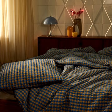 Juego de funda nórdica Bæk&Bølge 150x210 cm - Azul-ocre - Juna