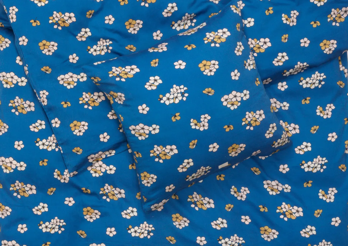 Juego de funda nórdica Grand Pleasantly 150x210 cm, Azul Juna