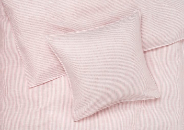 Juego de funda nórdica Monochrome Lines 150x210 cm, Rosa-blanco Juna