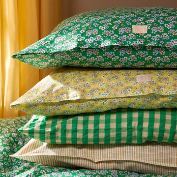 Juego de funda nórdica Pleasantly 150x210 cm - Verde - Juna