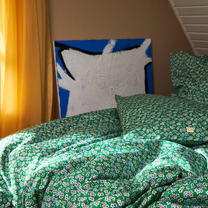 Juego de funda nórdica Pleasantly 220x220 cm, Verde Juna