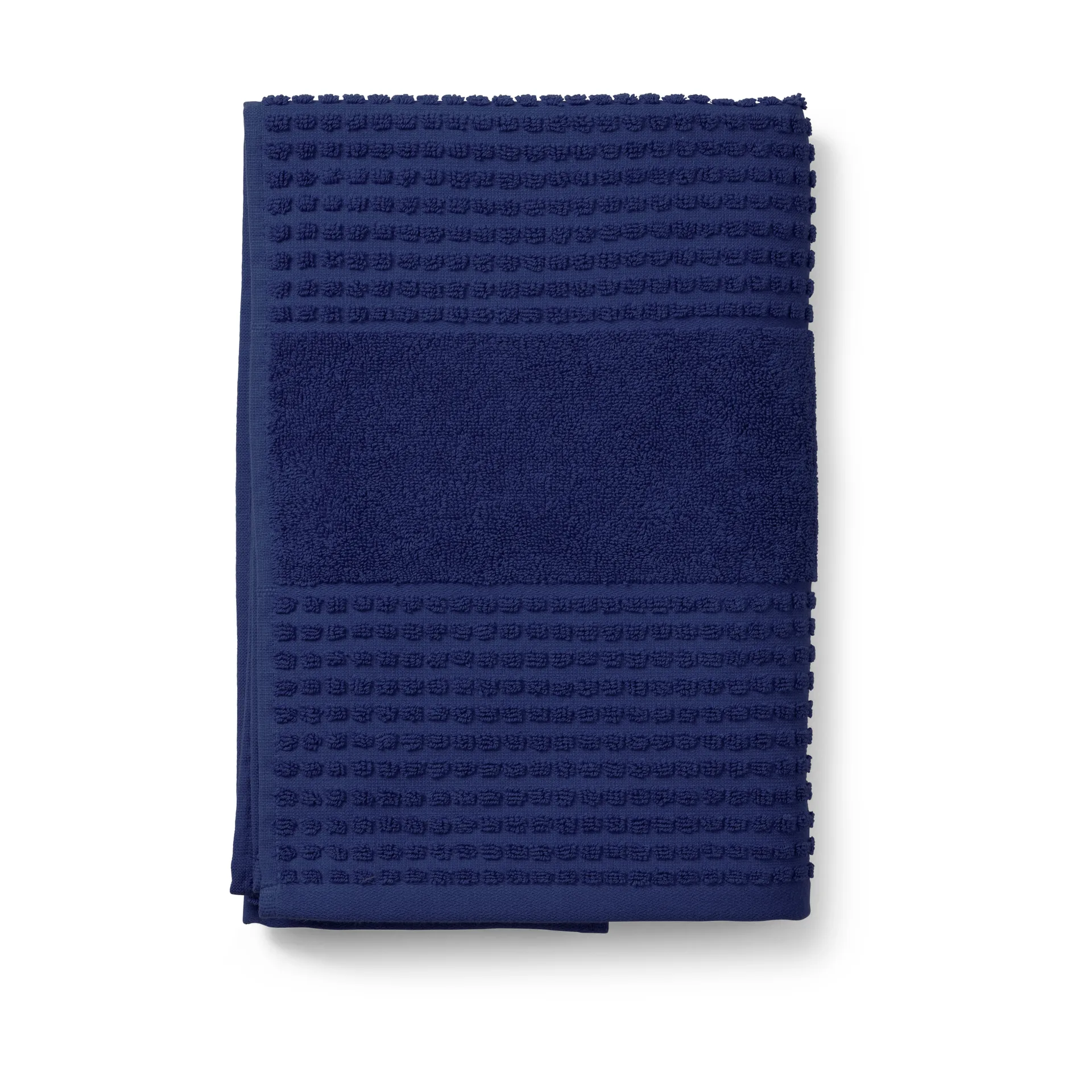 Toalla Check 70x140 cm, Azul marino Juna