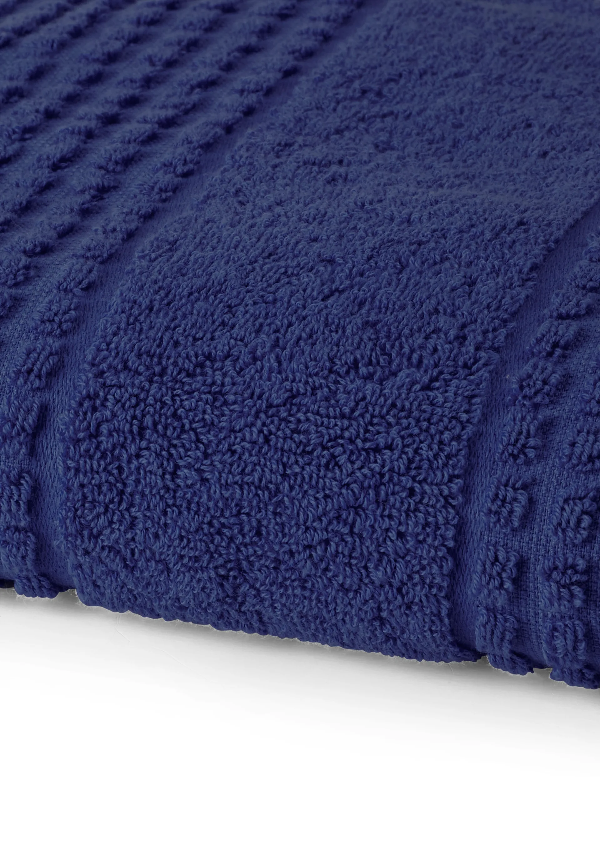 Toalla Check 70x140 cm, Azul marino Juna