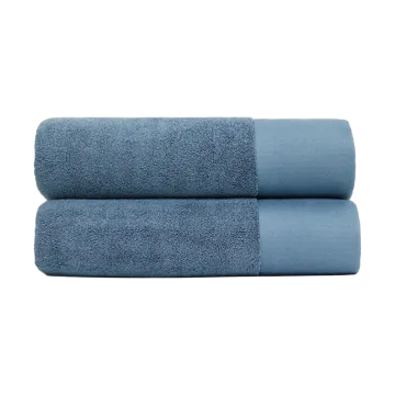 2 Toallas de baño Juniper 70x140 cm - North Sea Blue - Juniper
