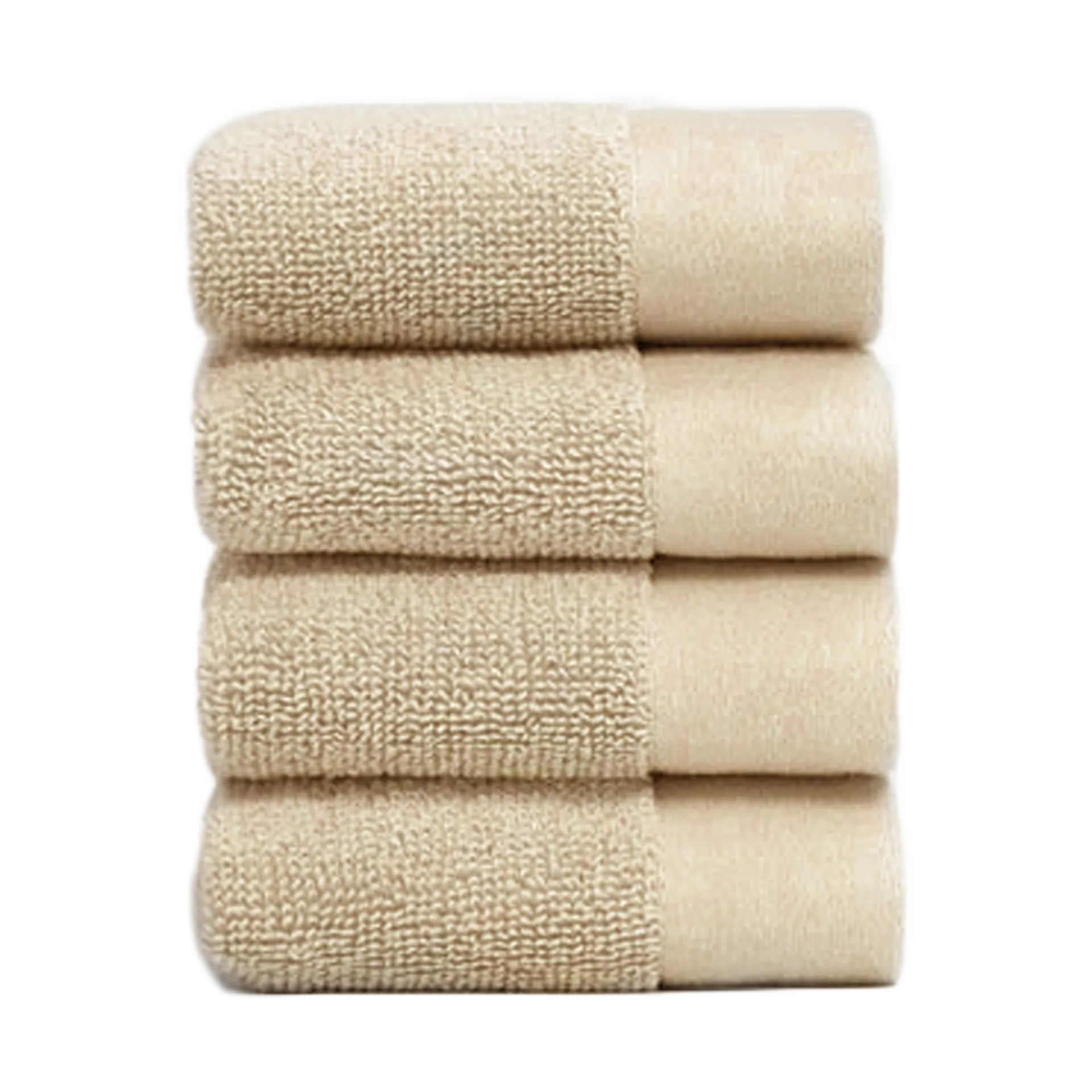 4 Toallas para la cara Juniper 30x30 cm, Beach Sand Juniper