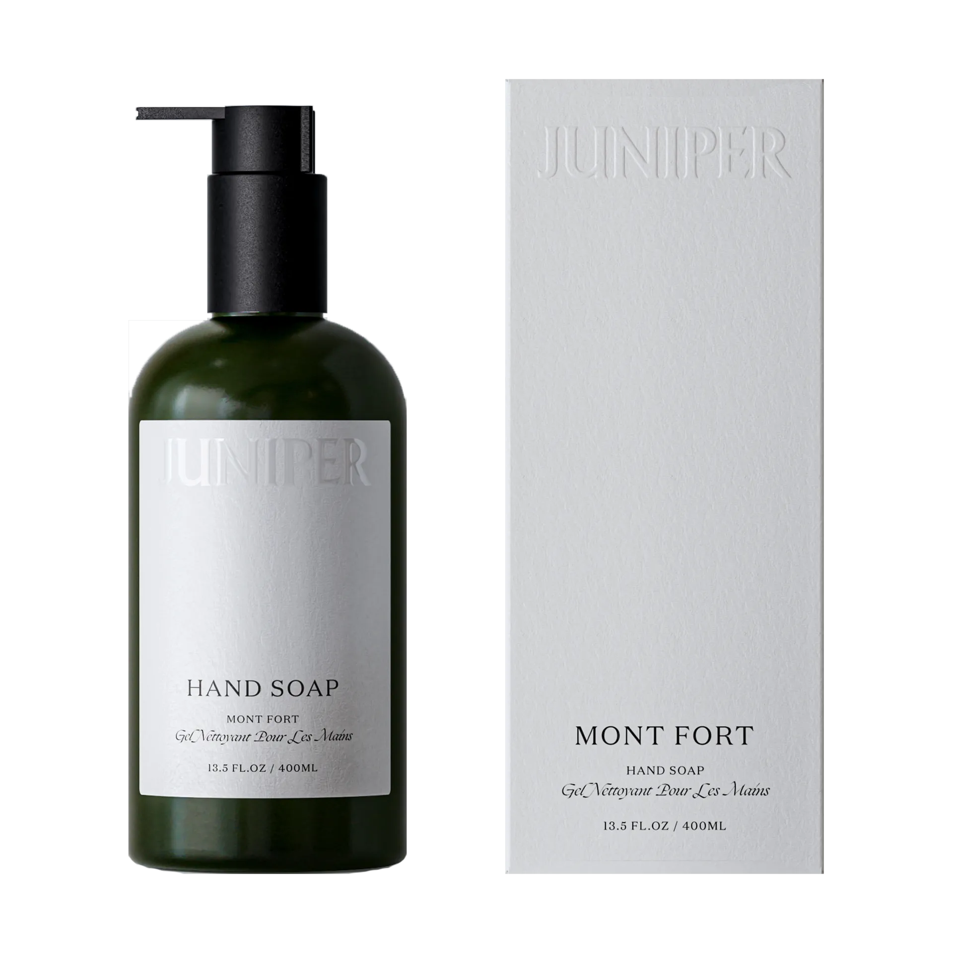 Jabón de manos Mont Fort, 400 ml Juniper