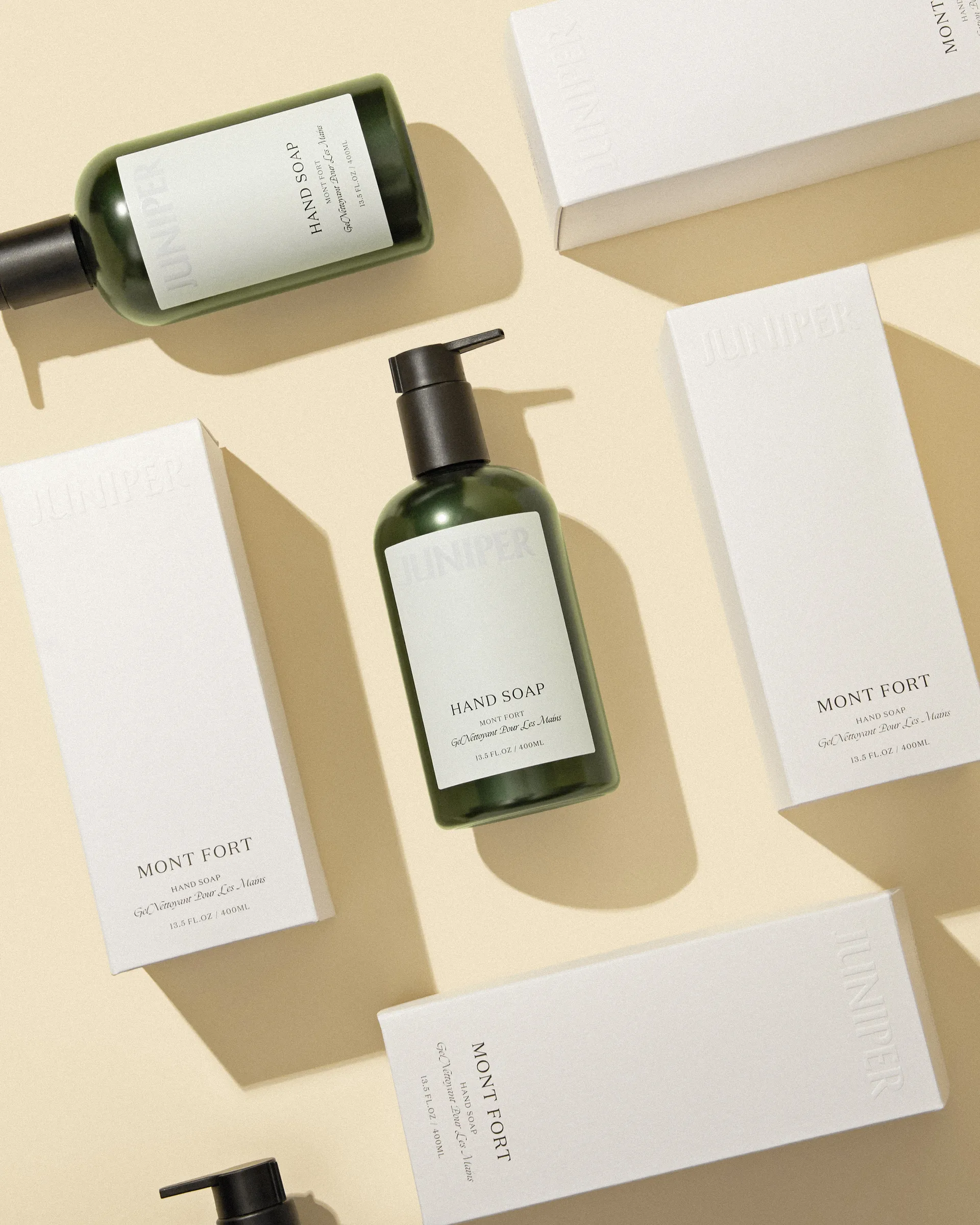Jabón de manos Mont Fort, 400 ml Juniper