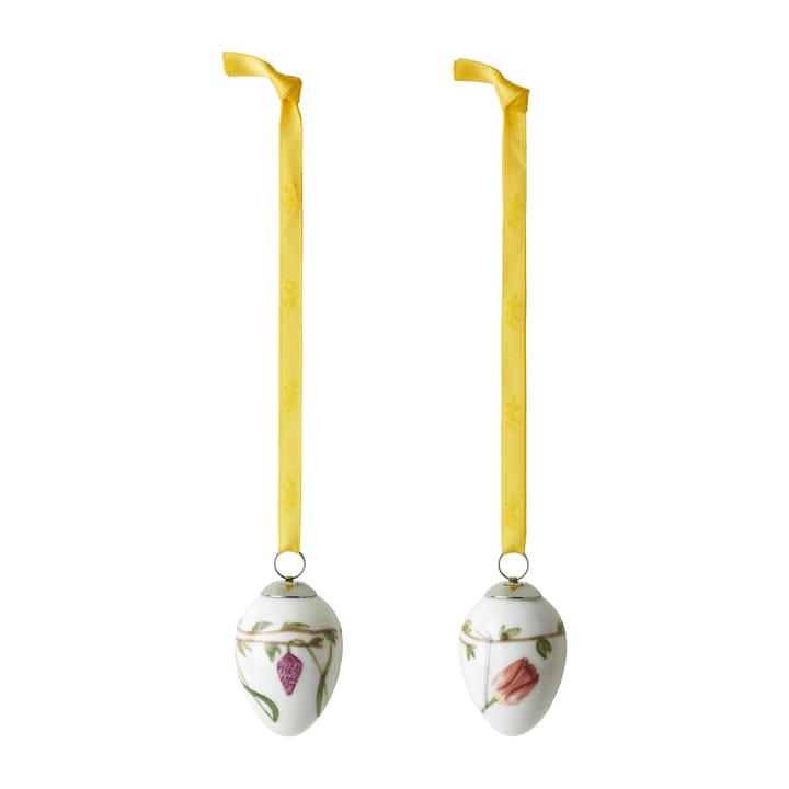 2 Colgantes de Pascua Hammershøi Easter 2023 - Altura 4,7 cm - Kähler