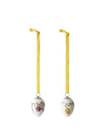 2 Colgantes de Pascua Hammershøi Easter 2023 - Altura 4,7 cm - Kähler