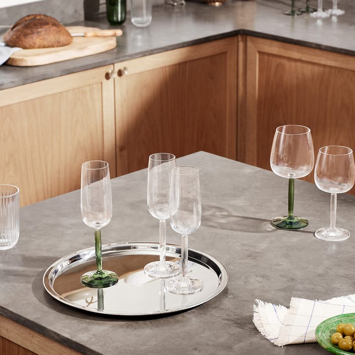 2 Copas de champagne Hammershøi 24 cl, transparente Kähler