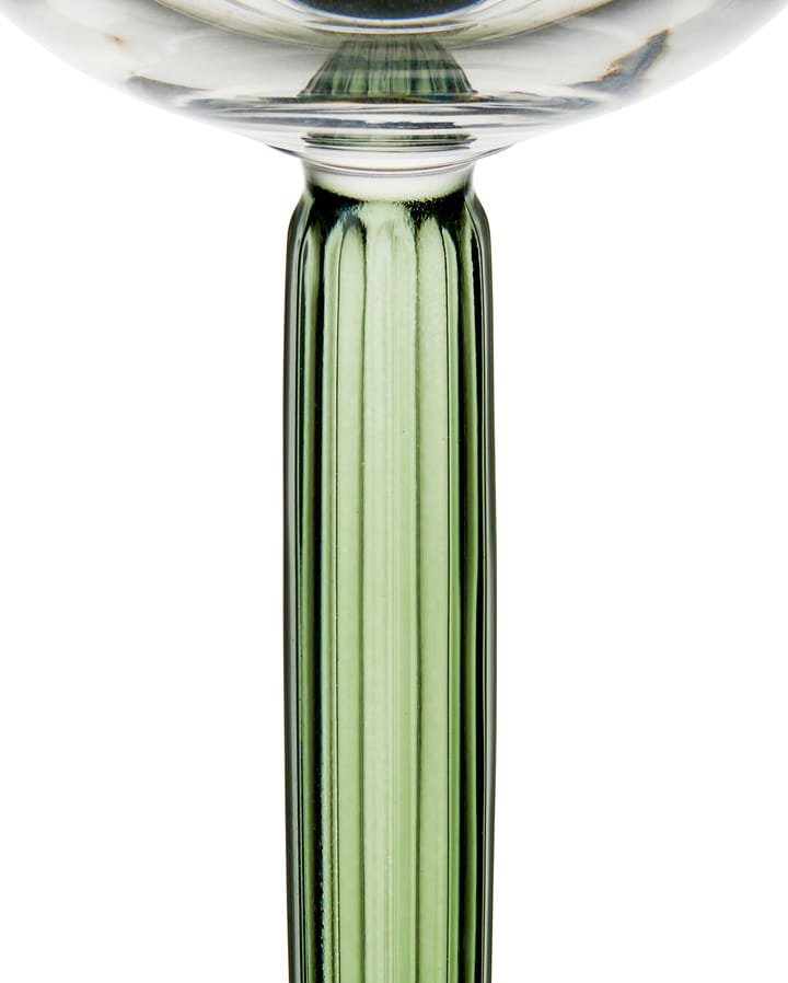 2 Copas de champagne Hammershøi 24 cl, verde Kähler