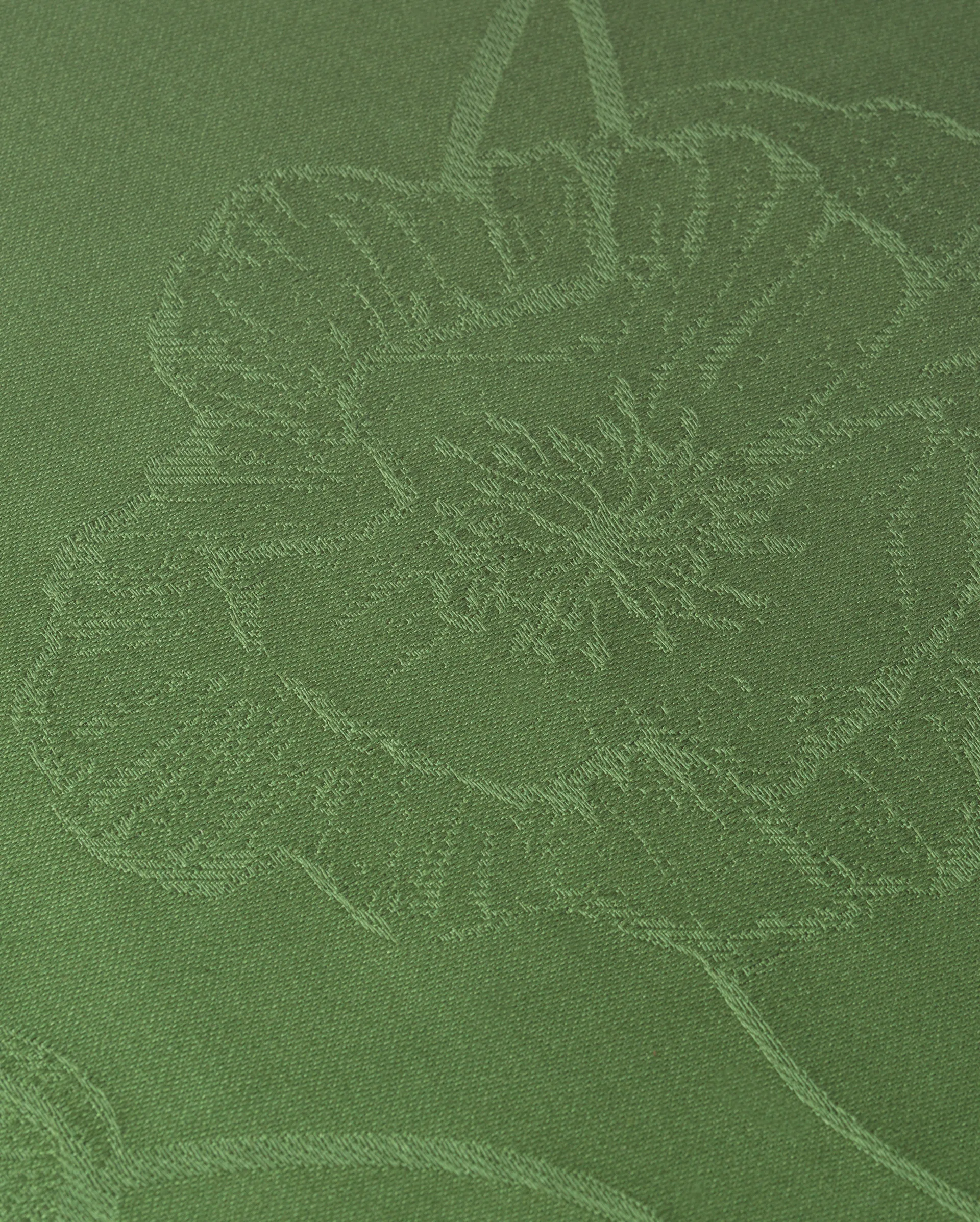 4 Servilletas de tela Hammershøi Poppy 45x45 cm, verde Kähler