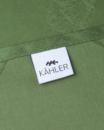 4 Servilletas de tela Hammershøi Poppy 45x45 cm - verde - Kähler