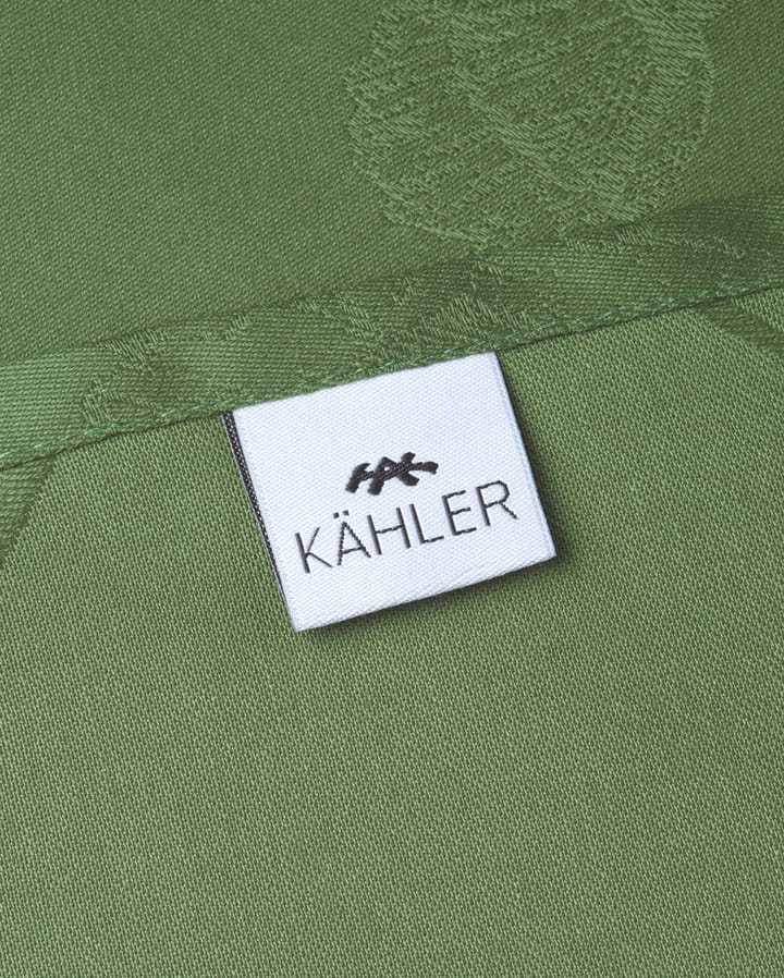 4 Servilletas de tela Hammershøi Poppy 45x45 cm, verde Kähler