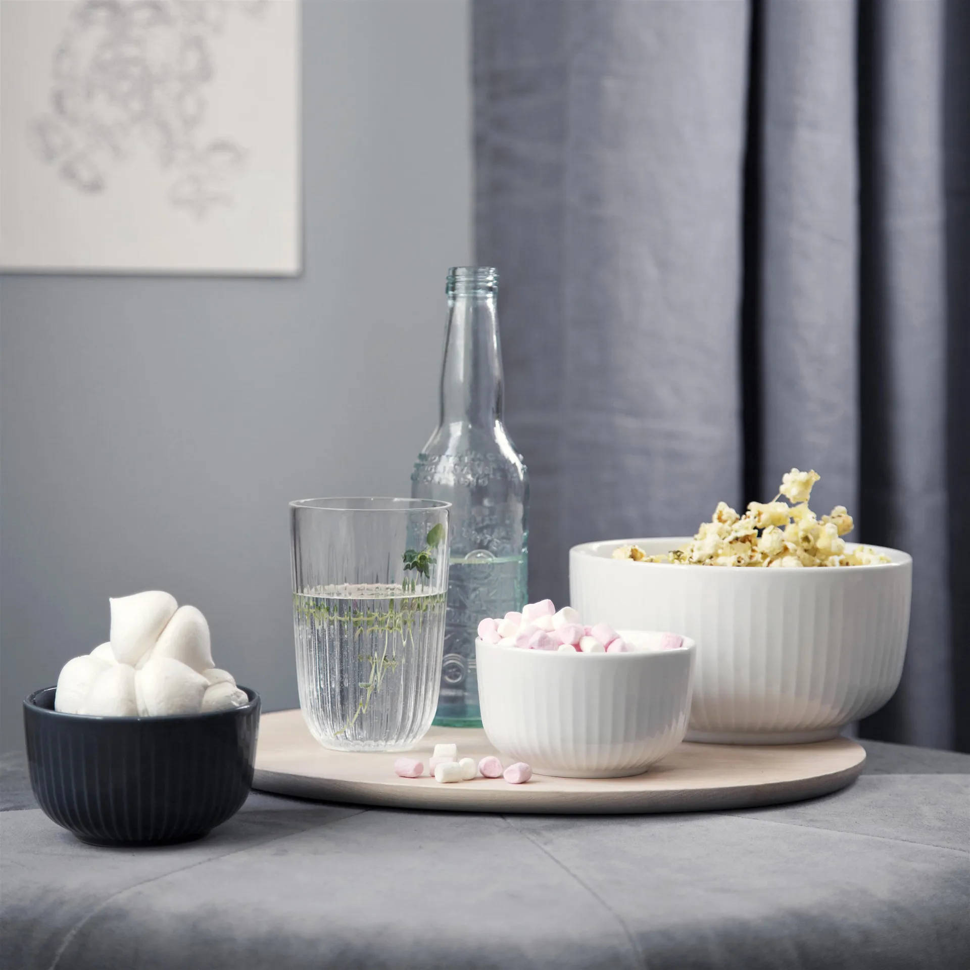 4 Vasos Hammershøi 33 cl, transparente Kähler