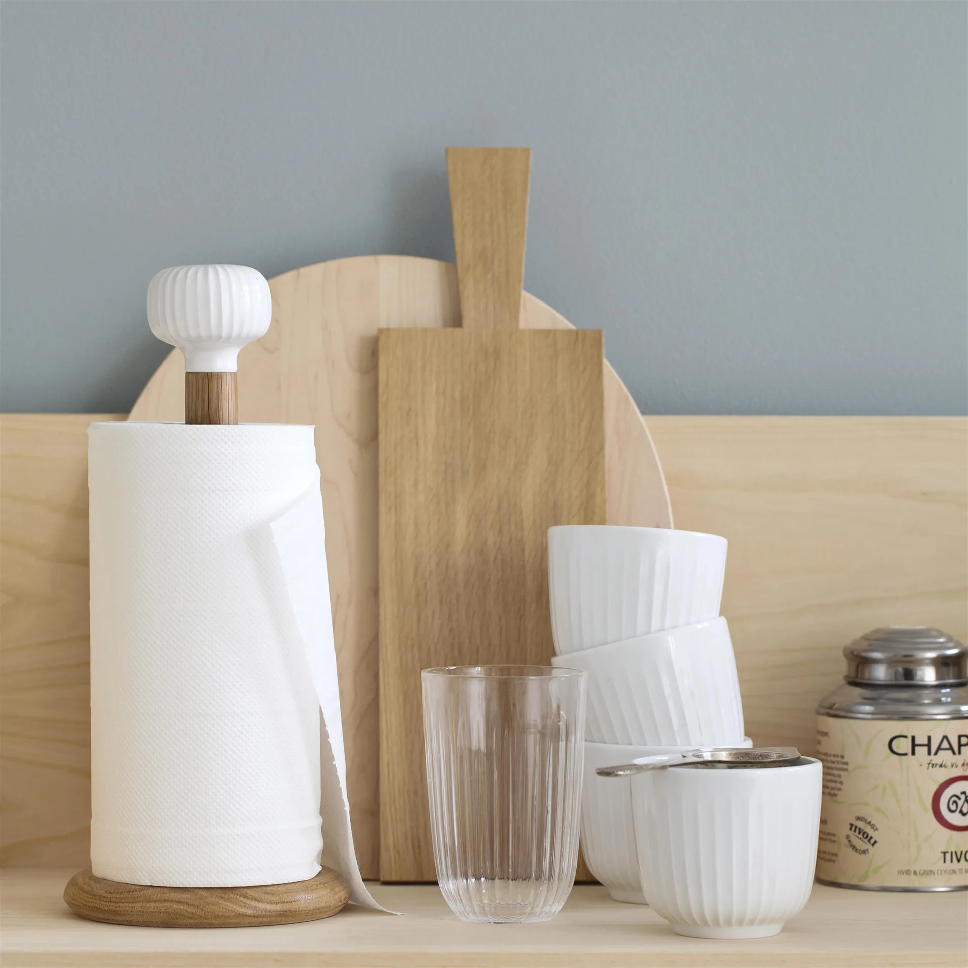 4 Vasos Hammershøi 33 cl, transparente Kähler