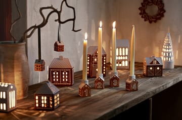 Adorno de Navidad 5 cm Gingerbread 2-pack - Marrón - Kähler