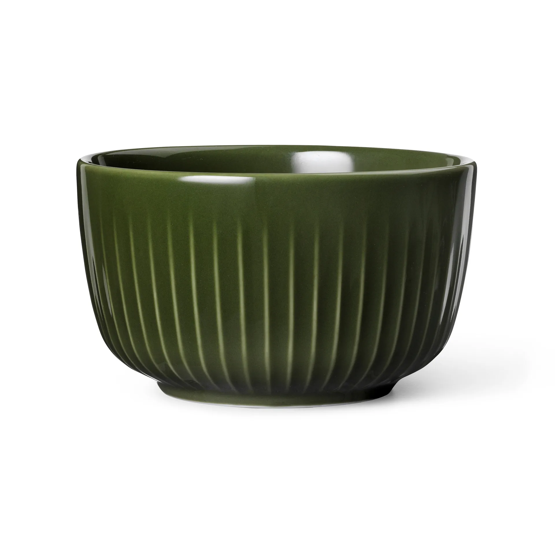Bol Hammershøi Ø12 cm, verde oscuro Kähler