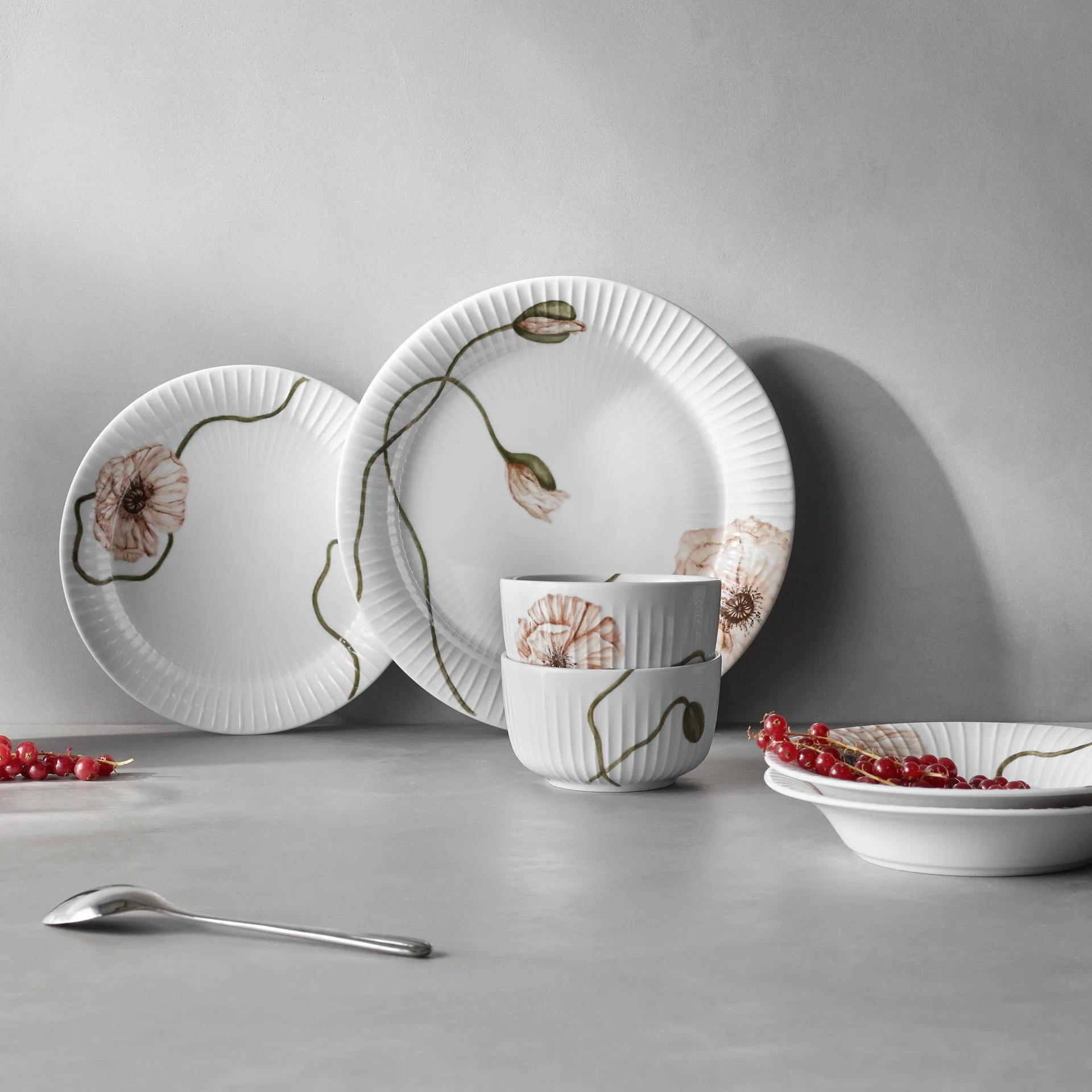 Bol Hammershøi Poppy 12 cm, blanco Kähler