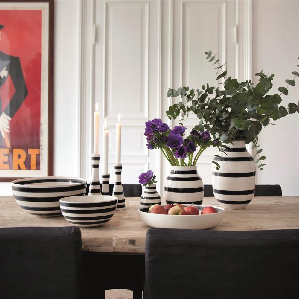 Bol Omaggio grande, negro Kähler