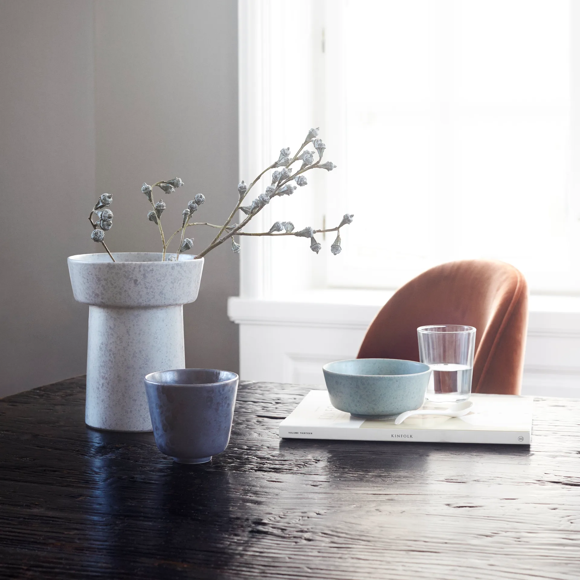 Bol Ombria Ø12,5 cm, granite green (verde) Kähler