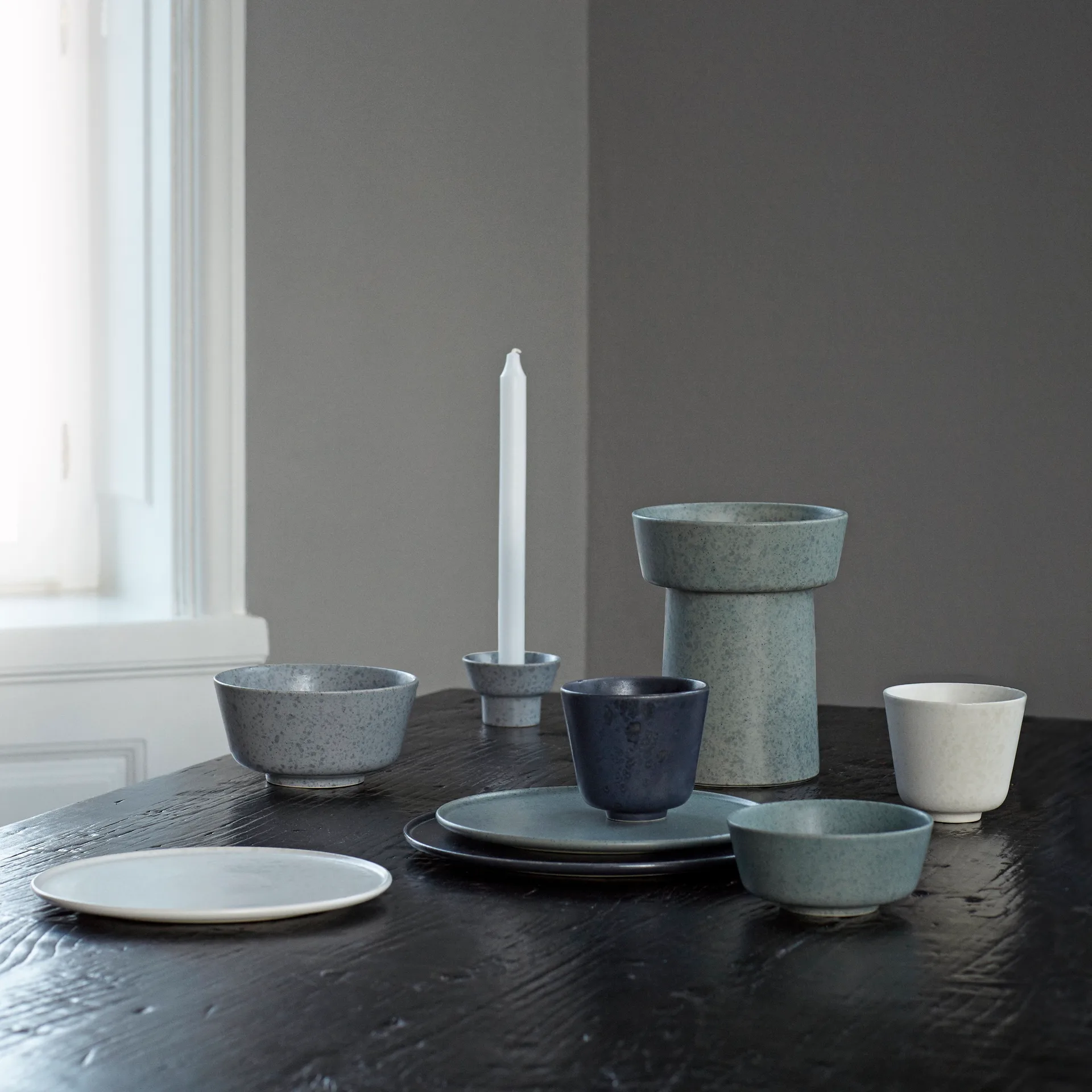 Bol Ombria Ø12,5 cm, granite green (verde) Kähler