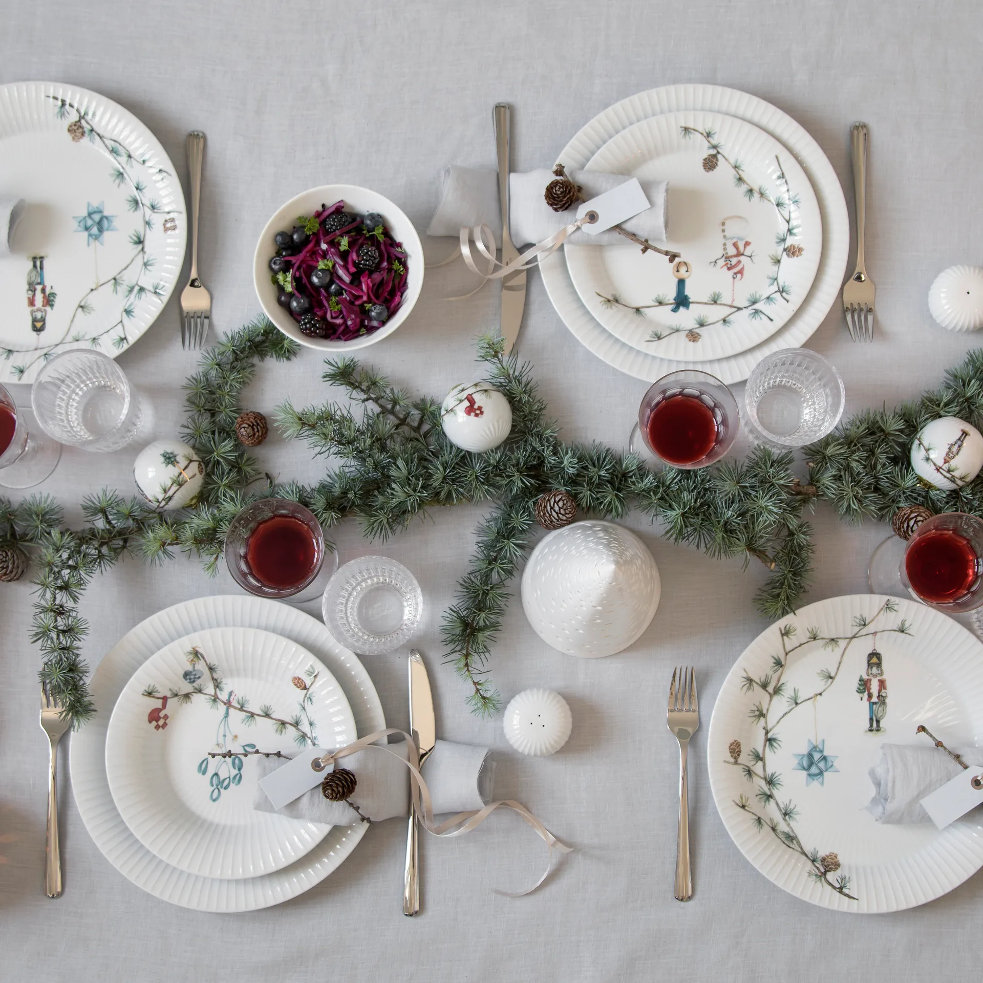 Bola de Navidad Hammershøi Jul, 6 cm Kähler