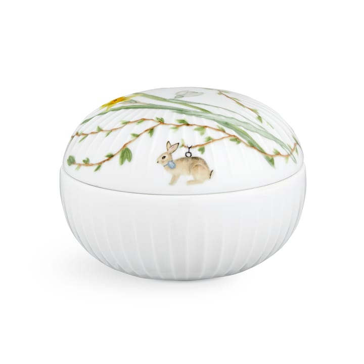 Bombonera Hammershøi Easter Ø12 cm - blanco - Kähler