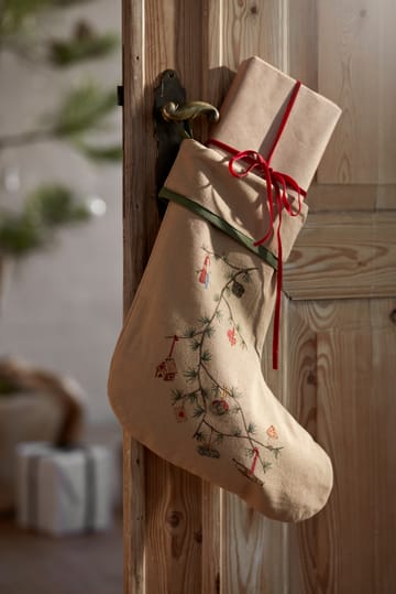 Calcetín de Navidad Hammershøi Christmas - Beige - Kähler