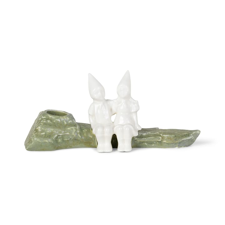 Candelabro Christmas Tales julkram 8,5 cm, blanco Kähler