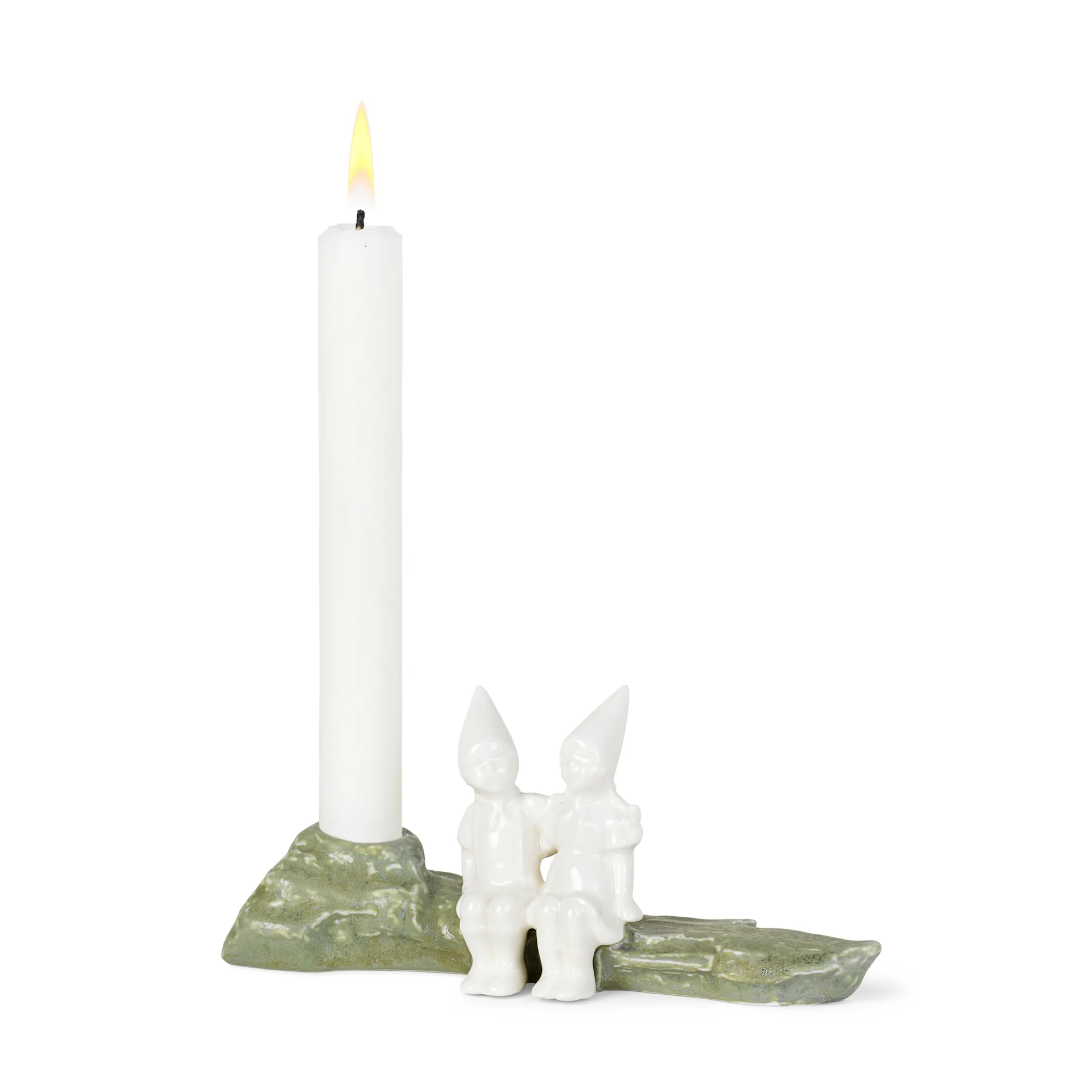 Candelabro Christmas Tales julkram 8,5 cm, blanco Kähler