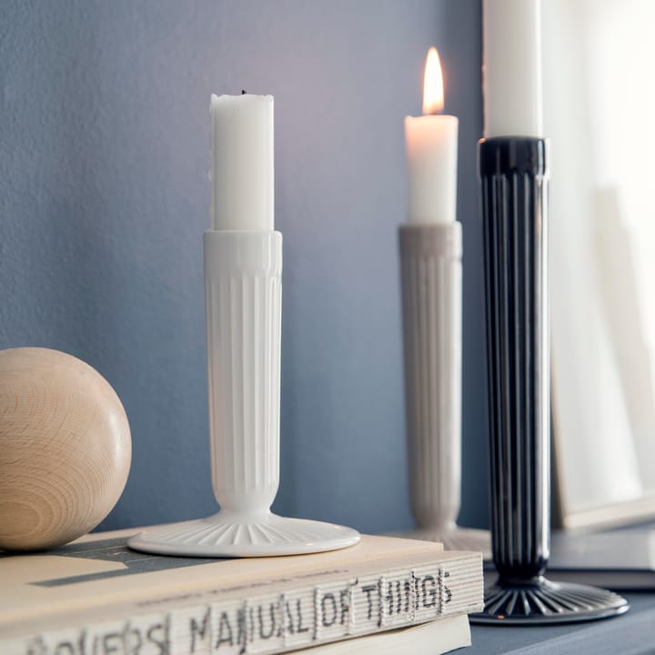 Candelabro Hammershøi 13 cm, blanco Kähler