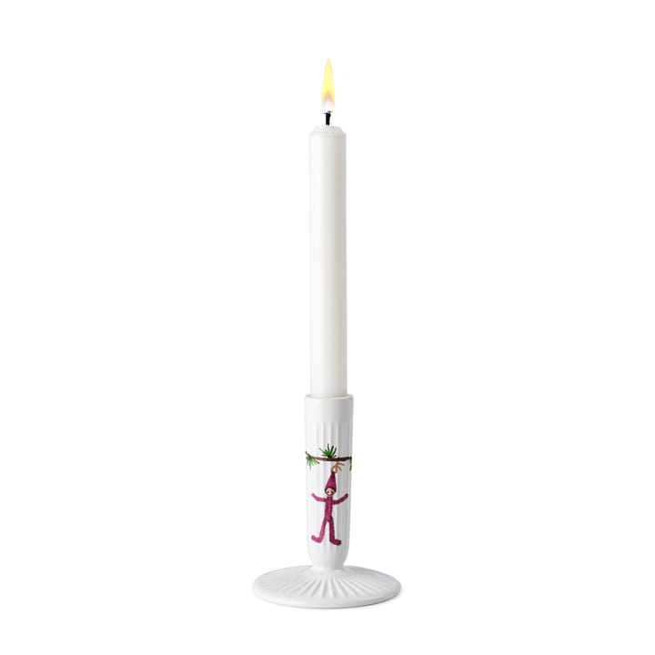 Candelabro Hammershøi Christmas blanco, 12 cm Kähler