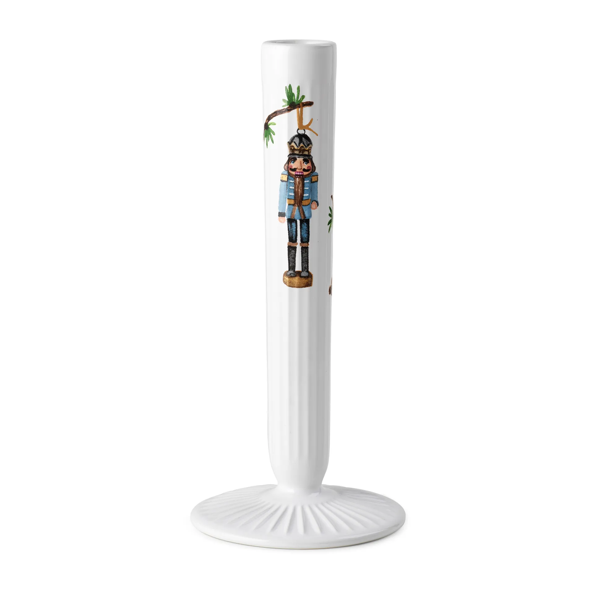 Candelabro Hammershøi Christmas blanco, 20 cm Kähler
