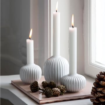 Candelabro Hammershøi pequeño - blanco - Kähler