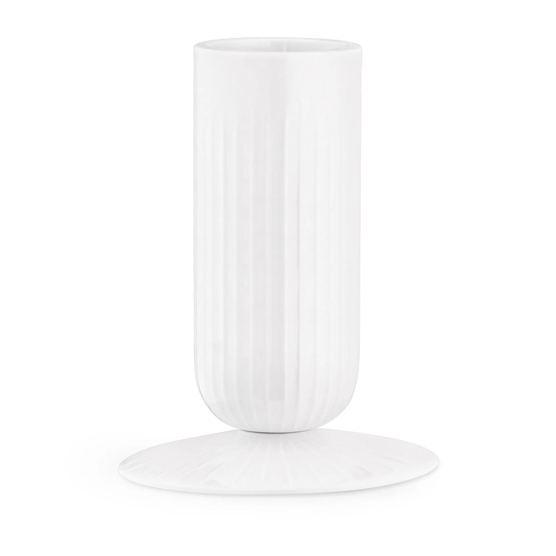Candelabro Hammershøi vela gruesa 14,5 cm, blanco Kähler