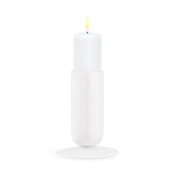 Candelabro Hammershøi vela gruesa 14,5 cm - blanco - Kähler
