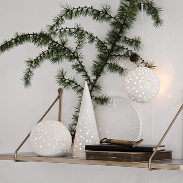 Candelabro Nobili, mediano - Snow white - Kähler