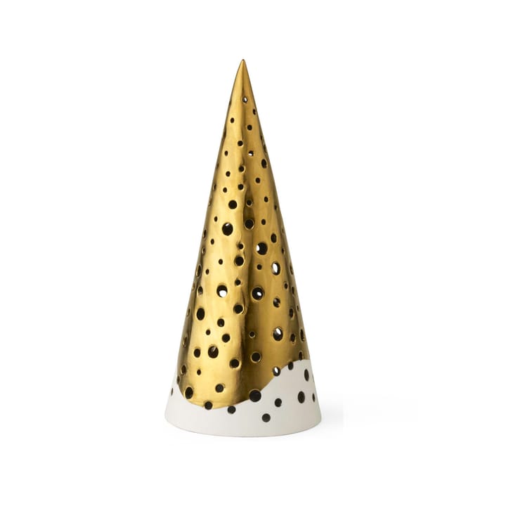 Candelabro Nobili, pequeño - Oro-blanco - Kähler