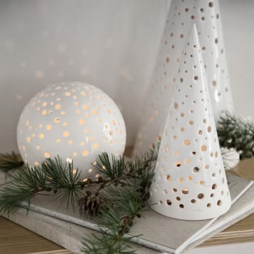 Candelabro Nobili, pequeño - Snow white - Kähler