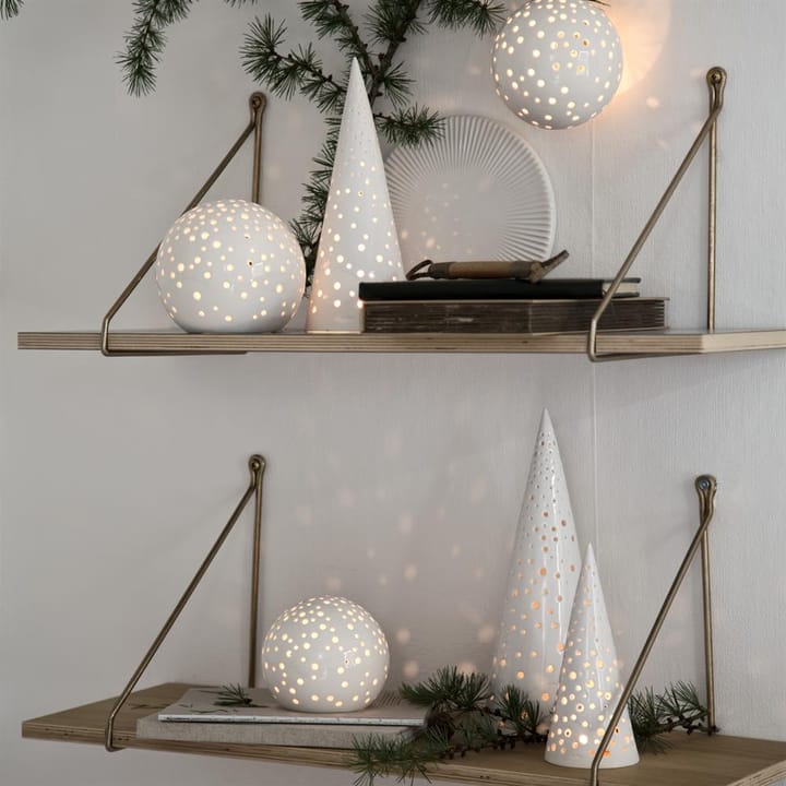 Candelabro Nobili, pequeño, Snow white Kähler