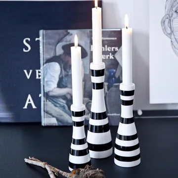 Candelabro Omaggio mediano - negro - Kähler