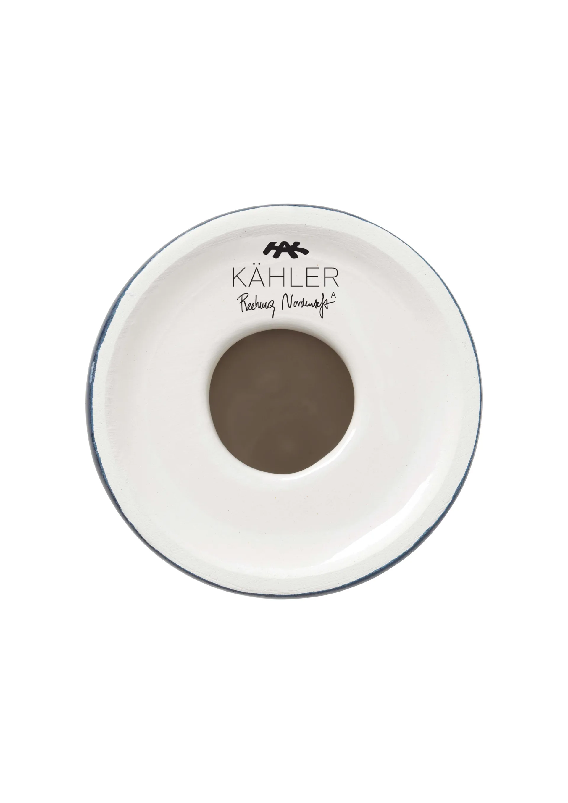 Candelabro Omaggio Nuovo 12 cm, Azul oscuro Kähler