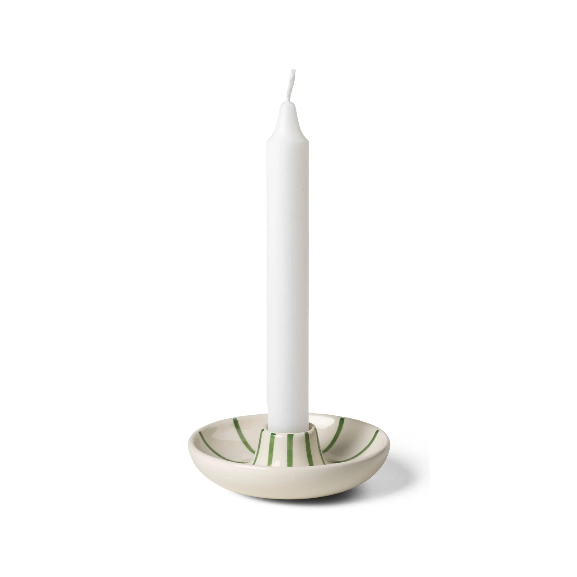 Candelabro Signature, Blanco-verde Kähler