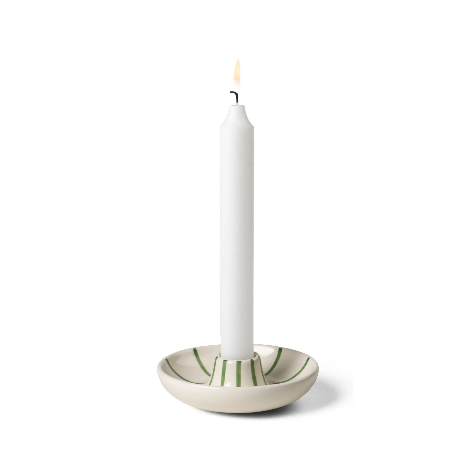 Candelabro Signature, Blanco-verde Kähler