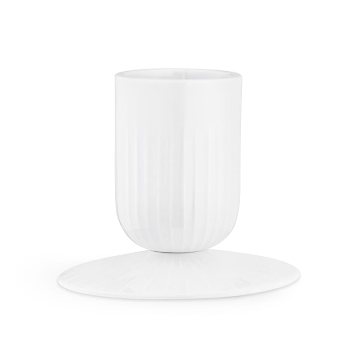 Candelabro vela grande Hammershøi Ø5 cm, blanco Kähler