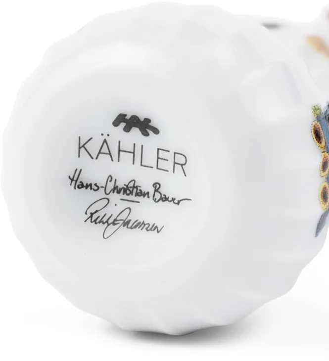 Colgante Hammershøi Christmas niño de nieve, Blanco Kähler