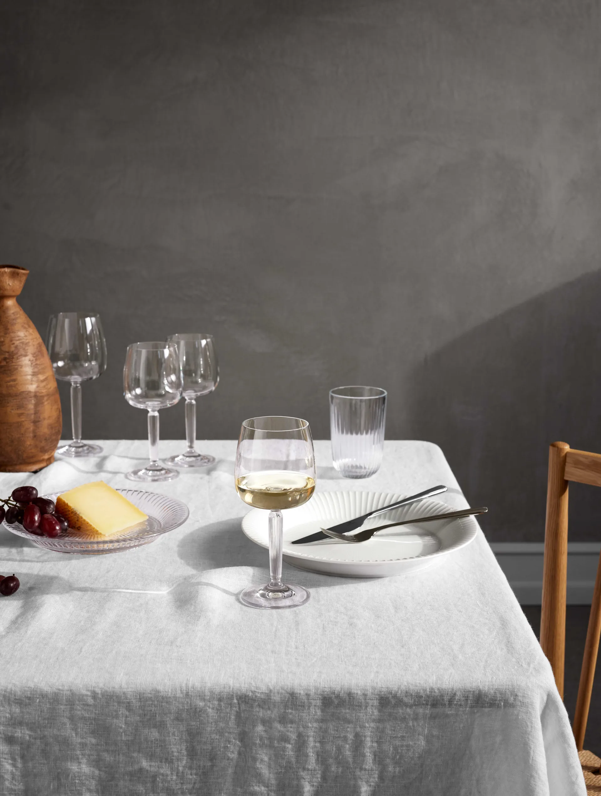 Copa de vino blanco Hammershøi 35 cl 2-pack, Transparente Kähler