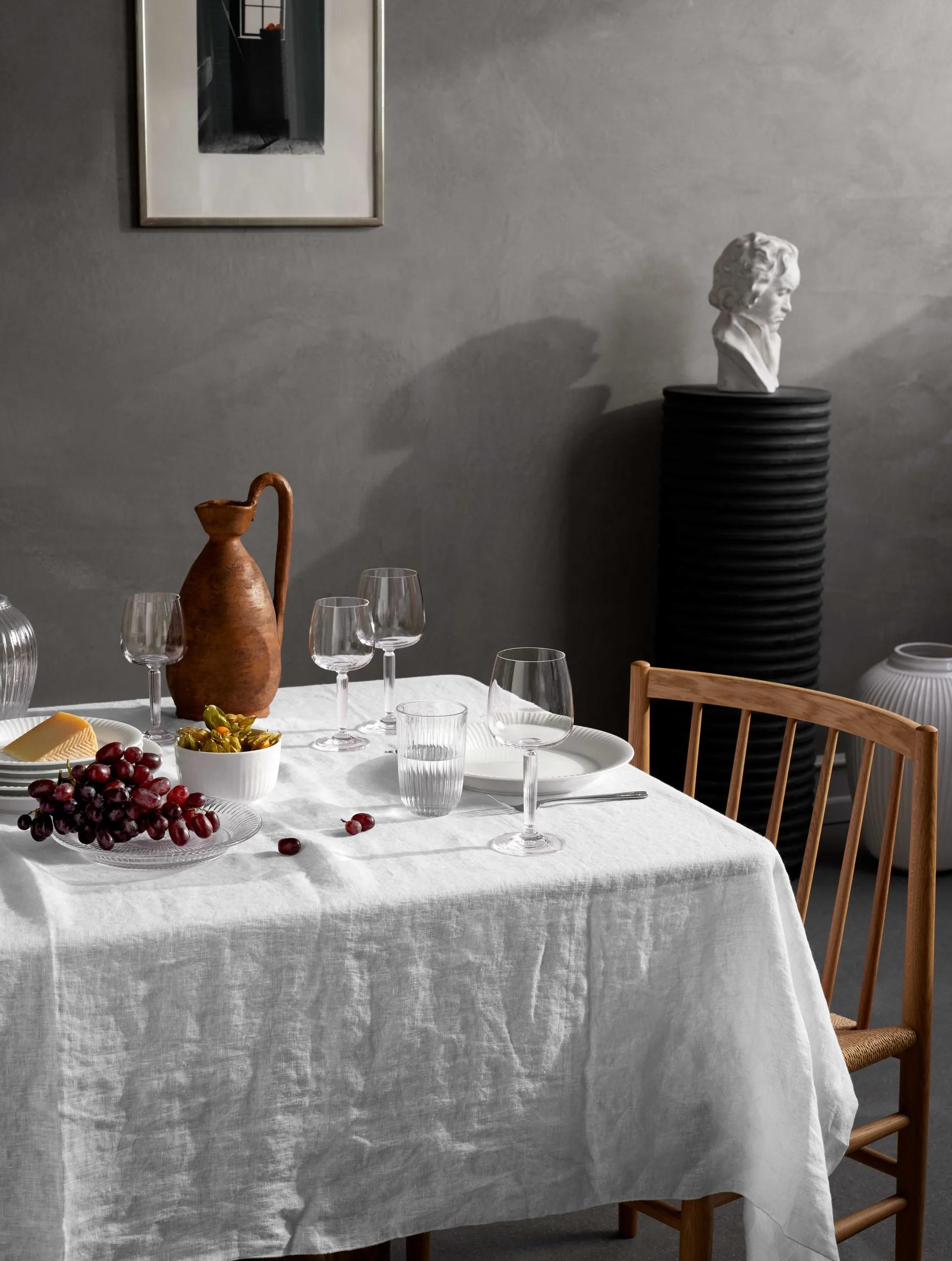 Copa de vino blanco Hammershøi 35 cl 2-pack, Transparente Kähler