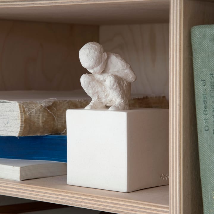 Escultura con mensaje Character, The curious one Kähler